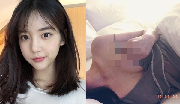 한서희 혜화역 시위 (사진: 한서희 인스타그램)