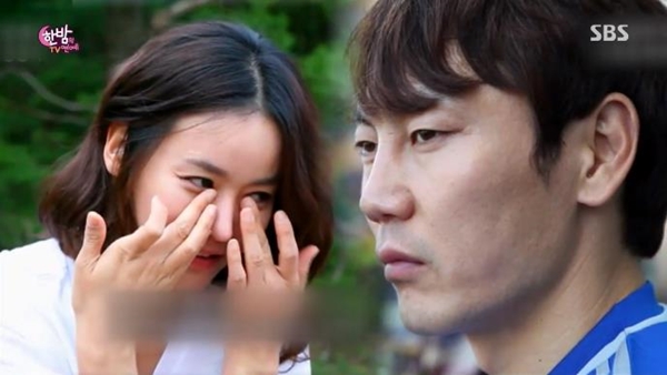 송종국, 박잎선 (사진: SBS '한밤의 TV연예')