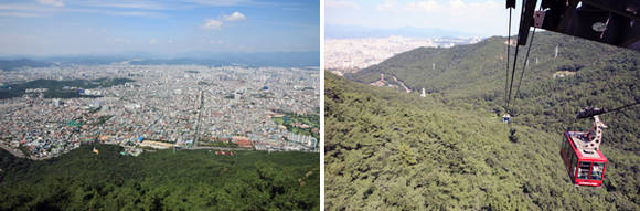 앞산공원 전망대/케이블카